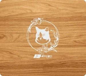 SOTTOPENTOLA GATTO IN HPL LAVABILE PER CUCINA PUB RISTORANTE BUFFET PIZZERIA - Imagen 1 de 2