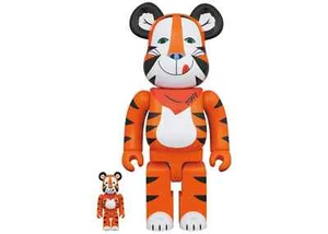 Tony el Tigre Versión Vintage 400% 100% Bearbrick Medicom Kellogg's Be@rbrick - Imagen 1 de 12