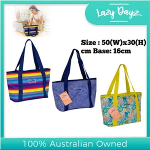 Portable Insulated Storage Lunch Picnic Cooler Box Thermal Carry Case Tote Bag - Foto 1 di 16