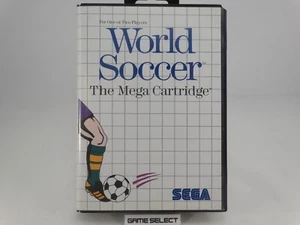 WORLD SOCCER SEGA MASTER SYSTEM 8 BIT PAL EU EUR ITA ITALIANO ORIGINALE - Picture 1 of 6