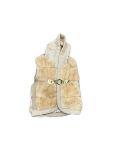 Natural Design Fur vest for girls Handmad - Picture 1 of 4