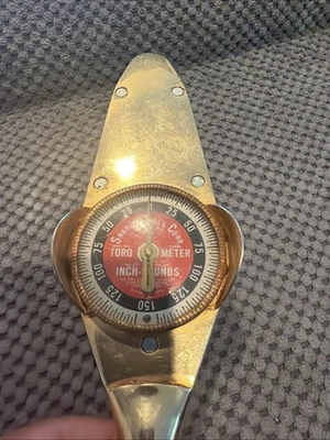 Torcómetro a presión Torg 3/8", TE-12A 0-150 en libras de colección sin probar Foto 1 de 4