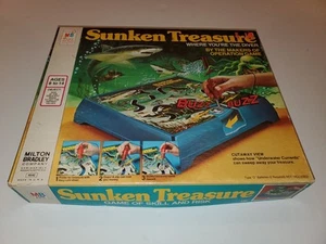 Juego de mesa electrónico MB completo Milton Bradley Sunken Treasure 1976 vintage - Imagen 1 de 11