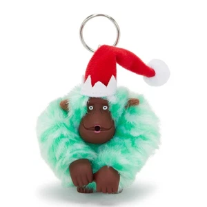 Kipling ELF MONKEY M Keychain - Elf Green RRP £24 - Picture 1 of 3