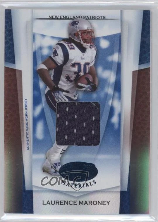 2007 Leaf Certified Materials Mirror Blue Materials /50 Laurence Maroney #85 - Image 1 of 2