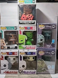 Nightmare Before Christmas Funko Pops LOT 09,08,15,39,39,72,807 Neu - Bild 1 von 9