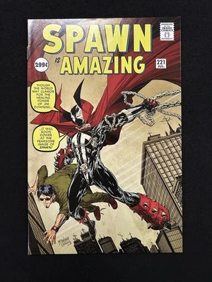 SPAWN #221 Todd McFarlane cover 20th anniversary!  Tremor returns! - Image 1 of 2