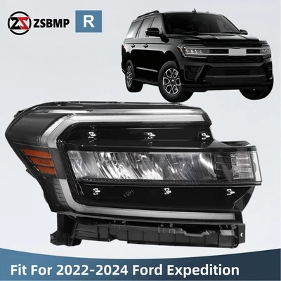 Full LED Headlight For 2022-2024 Ford Expedition w/o Signature Light Right Side - Image 1 of 4