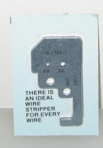 Hojas Stripmaster 45-1774-1 12 y 14 AWG alambre sólido - Imagen 1 de 1