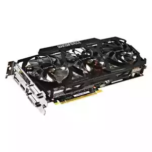 Gigabyte WindForce GTX 780 Ti 3GB DDR5 PCIe Video Graphics Card GV-N78TOC-3GD - Picture 1 of 5