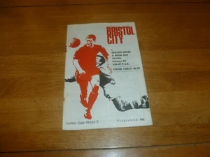 Programa BRISTOL CITY - Temporada 1966/1967 - No 19 - Fecha 04/02/1967 v Carlisle - Imagen 1 de 4