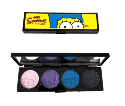 MAC x The Simpsons Eyeshadow "Marge's Extra Ingredients" Quad - Image 1 of 4