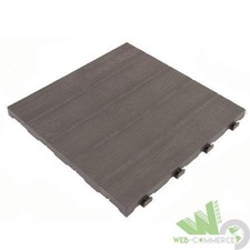 6 pz MATTONELLA PIASTRELLA CM.40X40 EFFETTO LEGNO E40LM POLIPROPILENE PAVIMENTO