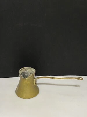 Antigua olla de chocolate francesa de cobre de 1920 de Meret Lelong Fournier L C Foto 1 de 4