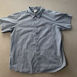 Columbia Shirt Mens Extra Large Blue Short Sleeve Blue Casual Button Up Shirt - Picture 1 of 6