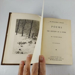 Poems, The History of a Crime by Victor Hugo Illustrated HC University Press  - Picture 1 of 12