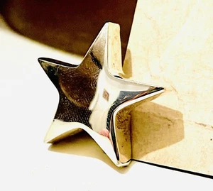 White Star Line Olympic Titanic Era Silver Plated Place Card Stand Menu Holder - Picture 1 of 10