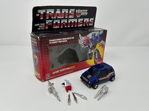 Transformers G1 Skids - 1985 - Autobot - 80's Vintage Box and Robot Rare