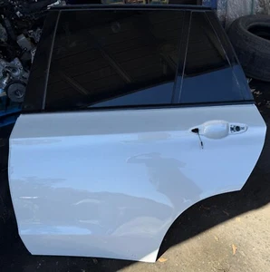 14-18 BMW X5 X5M F15 F85 REAR LEFT DRIVER SIDE DOOR SHELL PANEL MINERAL WHITE - Bild 1 von 9