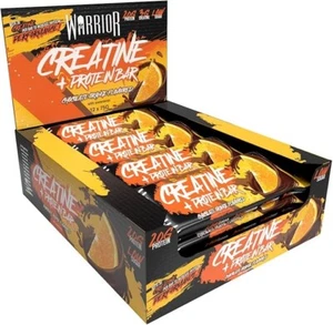 Warrior Creatine Flapjack Bars 12 x 75g 20g Protein 3g Creatine Snack Low Sugar - Picture 1 of 18