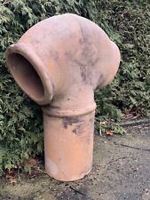Large Antique Victorian Terra Cotta Chimney Top Pot Garden Ornament Pottery
