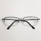 NS0315 Kirk GUN Metal Grey Reading Glass Eyeglasses 5517-140 PD62 2mm +2.50
