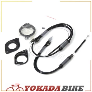 YZ Bmx Bike Gyro Brake Cables Front + Rear (Upper + Lower) Spinner Rotor Set - Picture 1 of 3