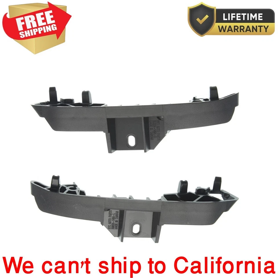 For 2017-2018 Front Left Right Bumper Bracket BMW 530E 530I 540I xDrive Set of 2 Foto 1 de 4