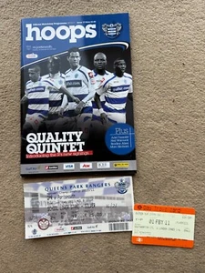 Queens Park Rangers v Portsmouth nPower Championship 2010/11 Programme & Ticket - Picture 1 of 4