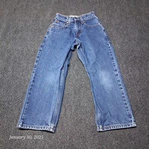 Levi 569 Jeans Youth 8 Slim Loose Fit Straight Leg Boys Pants - Picture 1 of 11