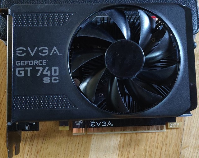 EVGA GEFORCE GT740 SC 2GB Graphics Card TESTED 809394263417