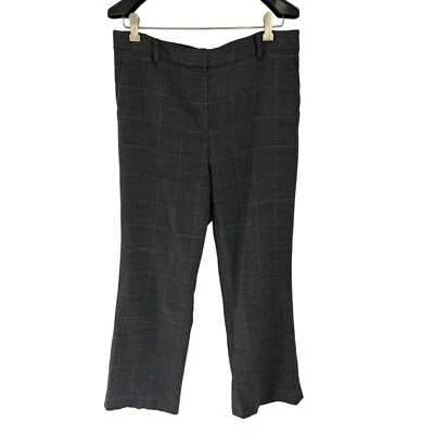 Brooks Brothers Saxon Wool Trousers Strait Cut Pants Gray Size 10 - Image 1 of 4