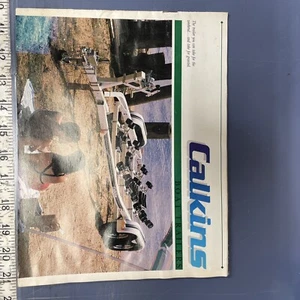 Vintage 1988 Calkins Boat Trailers Dealership Catalog - Picture 1 of 7