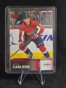 John Carlson #37 Capitals 2019-20 Upper Deck Overtime Red Foil 45/99 - Imagen 1 de 9