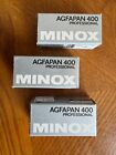 Minox Agfapan 400 Professional ASA400 27DIN Film Open Box Made In Germany