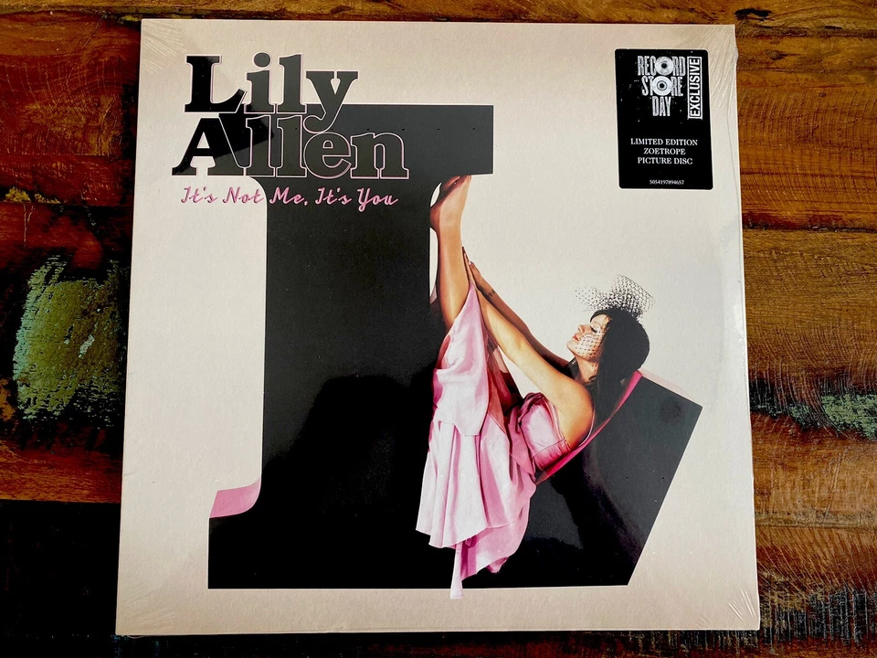 Lily Allen RSD 2024 It's Not Me, It's You - LP Zoetrope Picture Disc Sealed - Image 1 of 4
