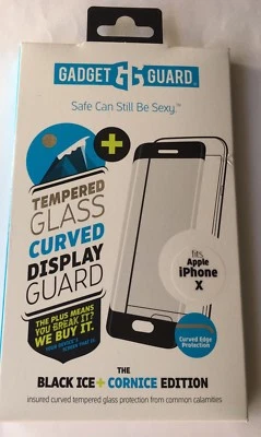 Gadget Guard Cornice Curved Screen Protector For Apple iPhone X/XS, Clear - Image 1 of 4