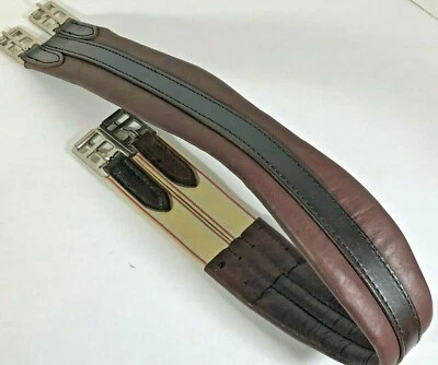 40 inch Overlay Girth from Shires -  Havanna Colored - Double Elastic Ends - Image 1 of 4