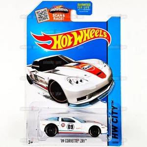 2015 Hot Wheels 09 Corvette ZR1 #12 white Gulf HW City HW Performance 1:64 CFL80 - Bild 1 von 3