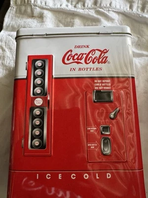 Vintage Coke Tins And Picture - Image 1 of 4