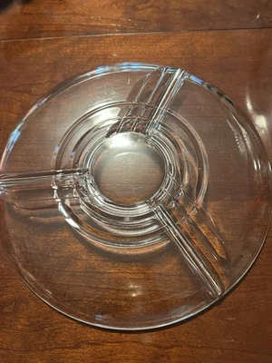 Bandeja para servir retro de vidrio transparente Luminarc Foto 1 de 2