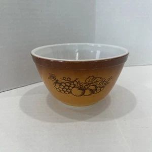 Vintage Pyrex 401 Old Orchard Corning Ware Cuenco 1,5 Pinta Fruta Pera Uvas Manzana - Imagen 1 de 6