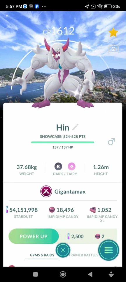 shiny grimsnarl background nagasaki - Image 1 of 1
