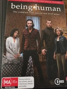 Being Human: The Complete 1st, 2nd & 3rd Series. 3 Seasons. Region 4. Free Post. - Picture 1 of 1