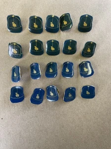 20 MLB baseball pins - Los Angeles Dodgers - Vintage 80's cap - LA pin lot - Picture 1 of 2