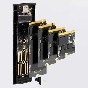 M.2 NVMe SSD Case M.2 SSD To USB Supports Multiple OS Versatile Connectivity - Photo 1/14