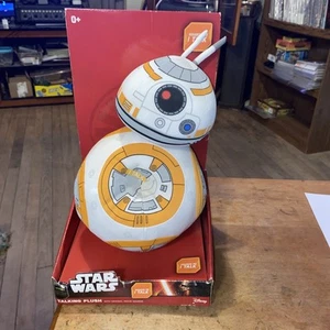 NEW Disney Star Wars BB-8 E7 9" Talking Stuffed Animal Plush Toy Figure Gift - Picture 1 of 3