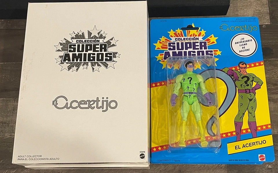 DCUC 6" Super Powers 30th Anniversary RIDDLER El Acertijo 2014 Mattel DC Classic - Image 1 of 2