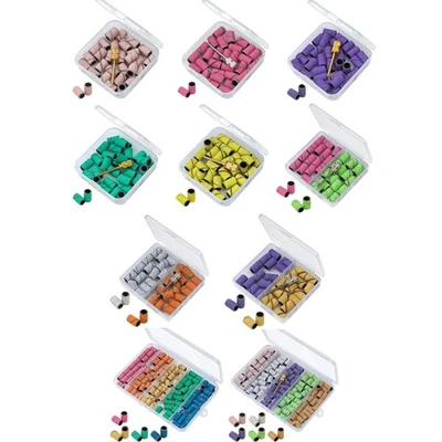 30Pcs Nail Drill Bits Set Accessory UV Gel Nail Polish Removers Sanding Head - Image 1 of 4