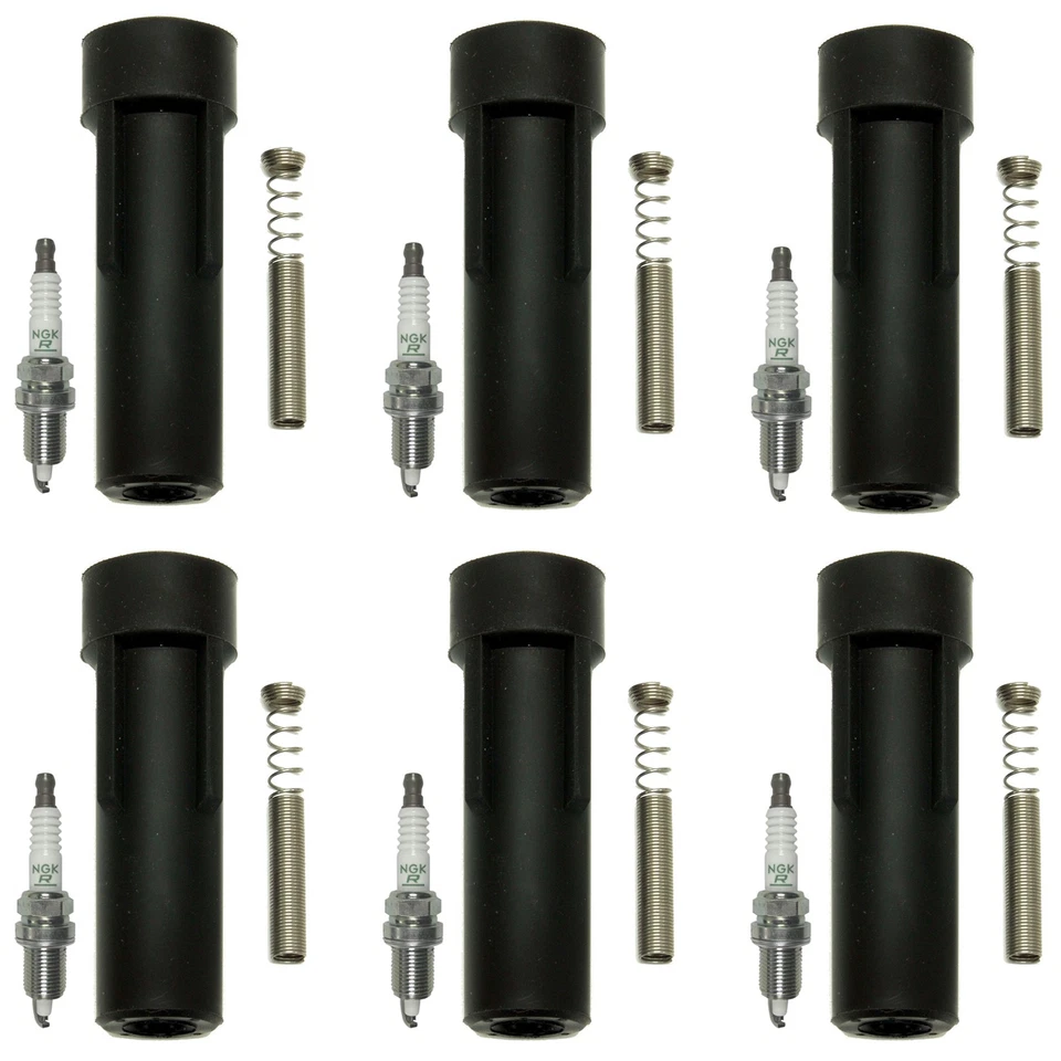 Kit de 6 bujías de alimentación en V NGK para Jeep Cherokee TJ Wrangler 4,0 L L6 Foto 1 de 1